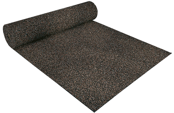 DAMTEC black uni Rolle