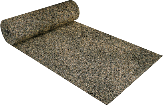 DAMTEC black uni Rolle