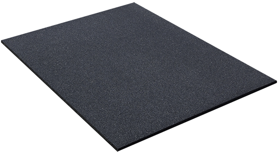 Vibra Supreme Elastomermatten zur Reduzierung von Schwingungen, Erschütterungen und Lärm als kostengünstige Alternative made in Germany. Schwingungsisolierung Baulager dynamische Perimeterdämmung Platte